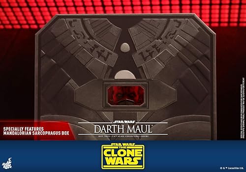 Miniatura 12 de Hot Toys 1:6 Darth Maul - Star Wars: Las Guerras Clon, multicolor