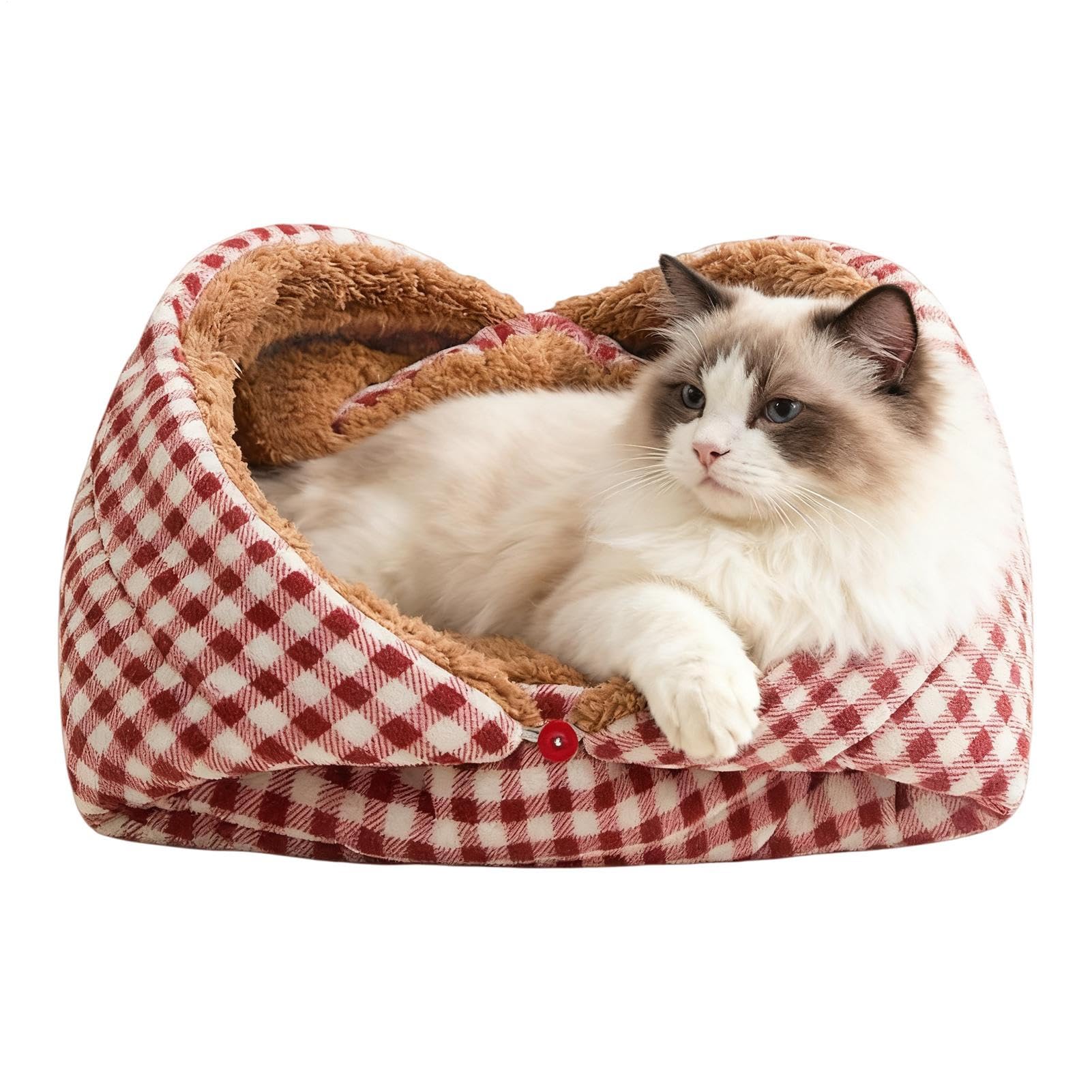 Panier d'Hiver pour Chat : protégez votre animal du froid au sol avec ce nid