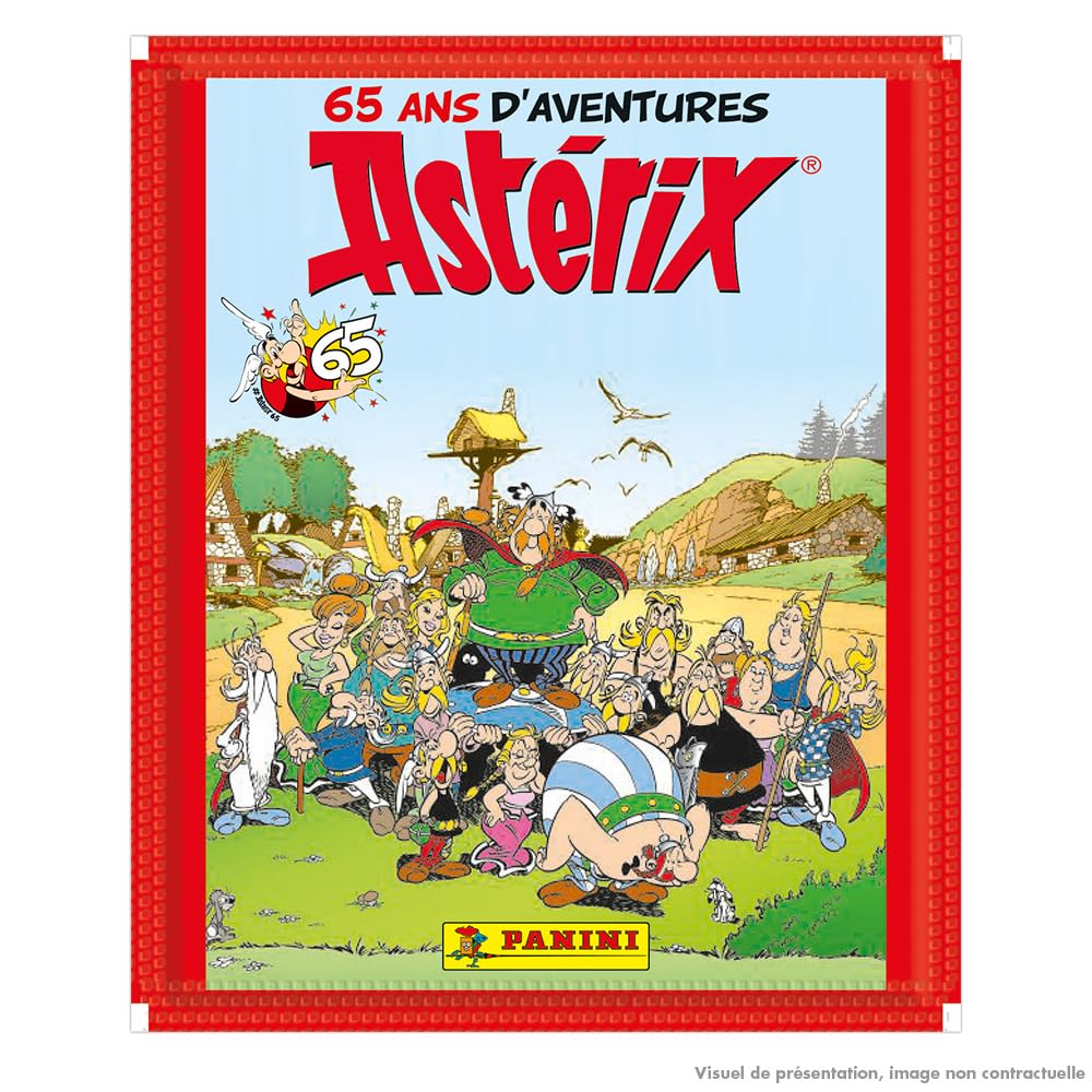 Panini Asterix 65EME Pudełko urodzinowe 36 kieszeni, 004879BOX36F