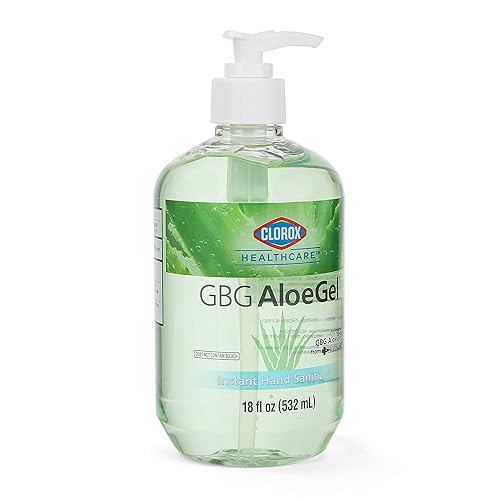 Miniatura 2 de Clorox Healthcare GBG AloeGel Gel desinfectante de manos 18 oz (18.0fl oz), gel desinfectante de manos  Gel desinfectante instantáneo sin