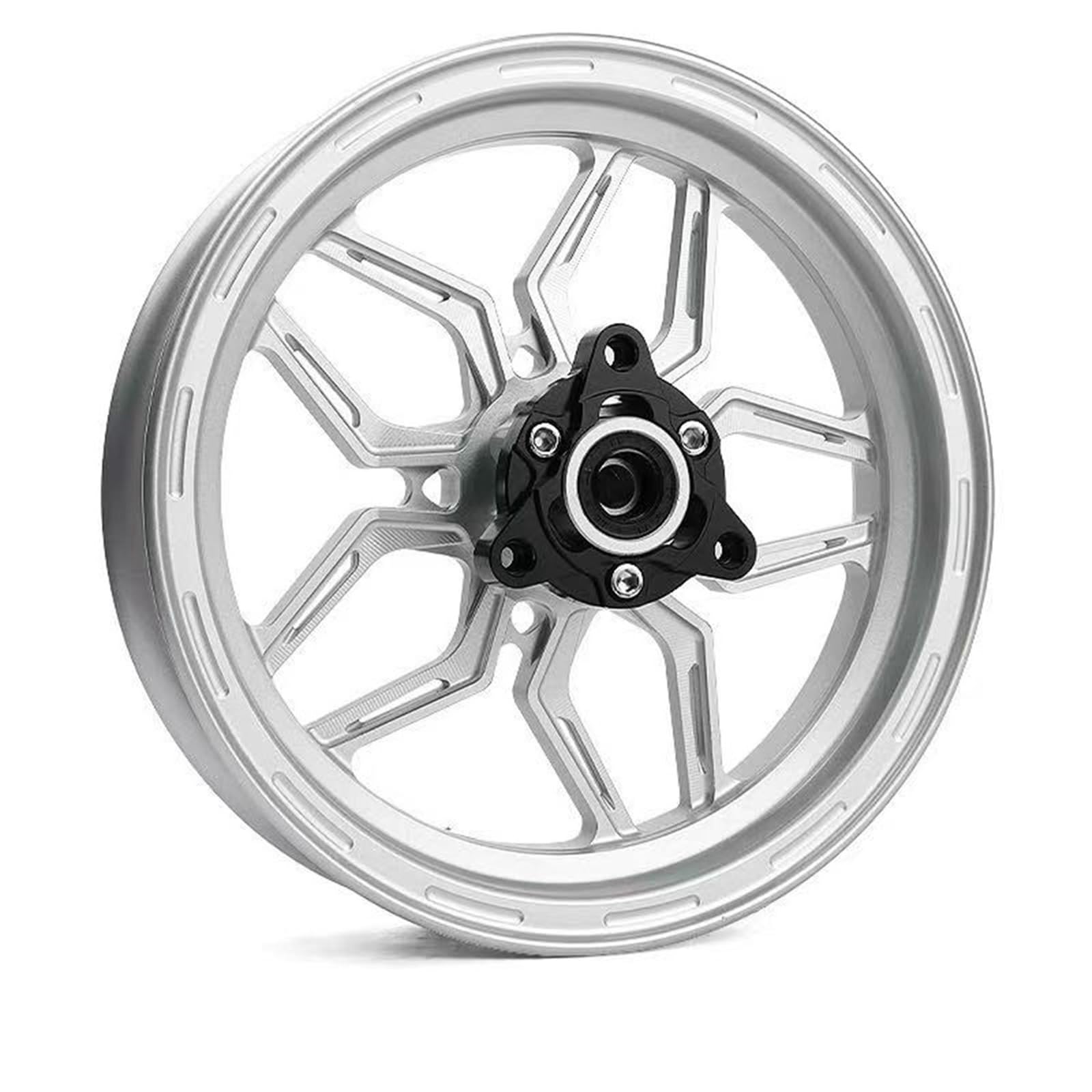 Piasty kół motocyklowych Uniwersalne felgi przednie motocyklowe CNC 12 * 2,5 Piasta(Black)