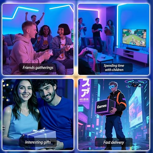 Miniatura 7 de Retro Gaming Console, Wireless Retro Game Console Stick Built-in 20000+ Classic Games and 23 Emulators, Plug & Play 4K HDMI Output, Video Gaming