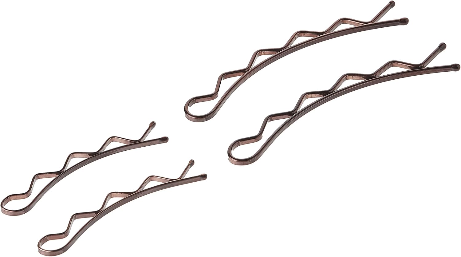 Bobby Pins En Güçlü Büyük Kalın Saç İğnesi Bükümlü 4'lü Paket