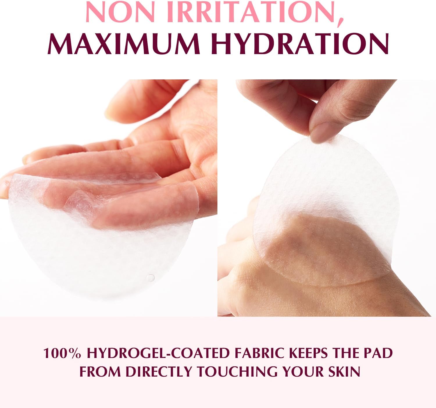 EQQUALBERRY Collagen Pore-Tight Up Gel Toner Pads – Korean Pore-Tightening Jelly Pad with Deep Absorption Collagen, Hydrating & Firming Formula, 4.73 FL.OZ. (140ml) / 60 Pads - Image 3