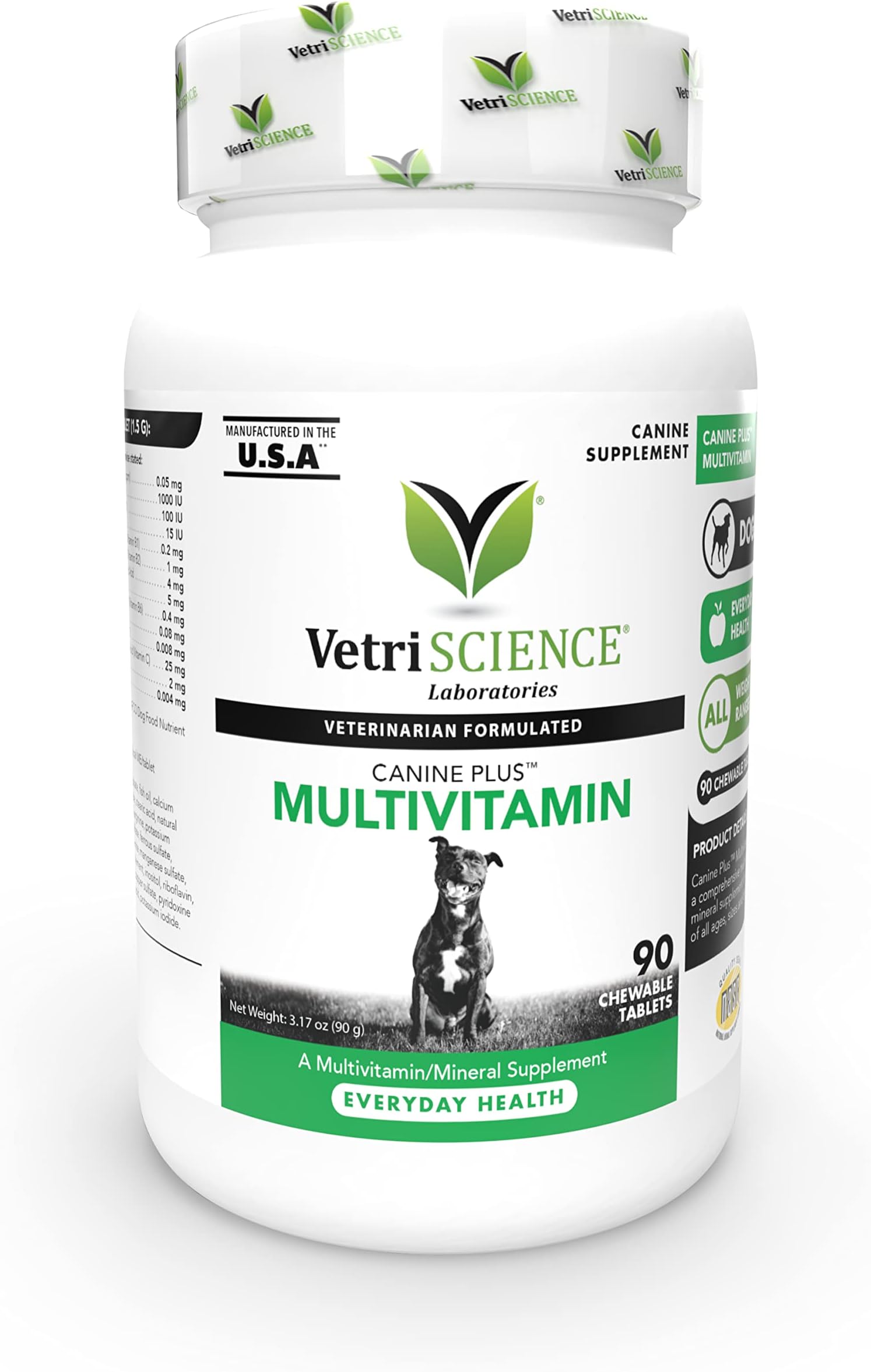 VetriScience Laboratories Nu Cat Multivitamines pour chats, 90