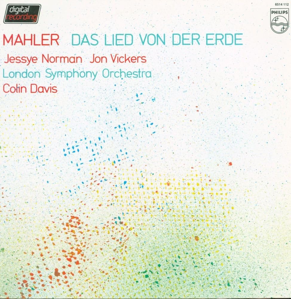 Mahler Das Lied Von Der Erde [Vinyl LP] Amazon.co.uk CDs & Vinyl