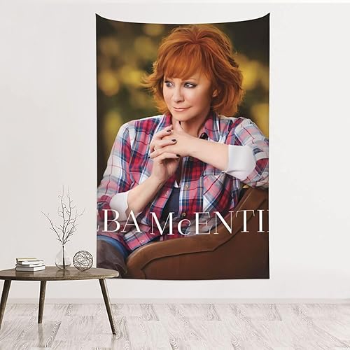 ABOORA Reba Music And McEntire - Tapices para colgar en la pared, decoración para dormitorio, sala de estar