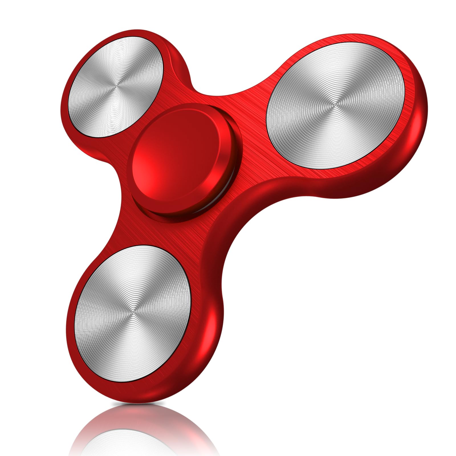 Fidget Spinners Toy, Metal Stainless Steel Bearing High Speed 4-8 Min Spins, EDC ADHD Stress Anxiety Relieves Reducer Fidgets Finger Toys, Spinner