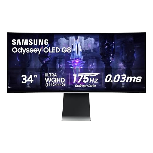 Samsung Odyssey G85SB 34" Curvo