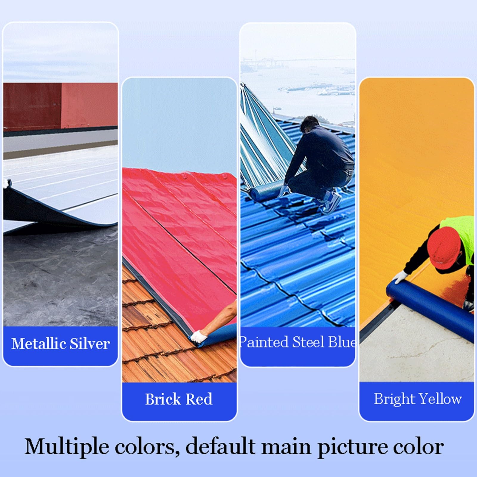 Cinta Autoadhesiva,Cinta de Aluminio Adhesiva，Banda bituminosa Impermeable Ruban de Papier,para Caravanas, Techo, Ventana, Ruptura De Tuberías, Goteras, Grietas(THK2mm/W1*L3m)