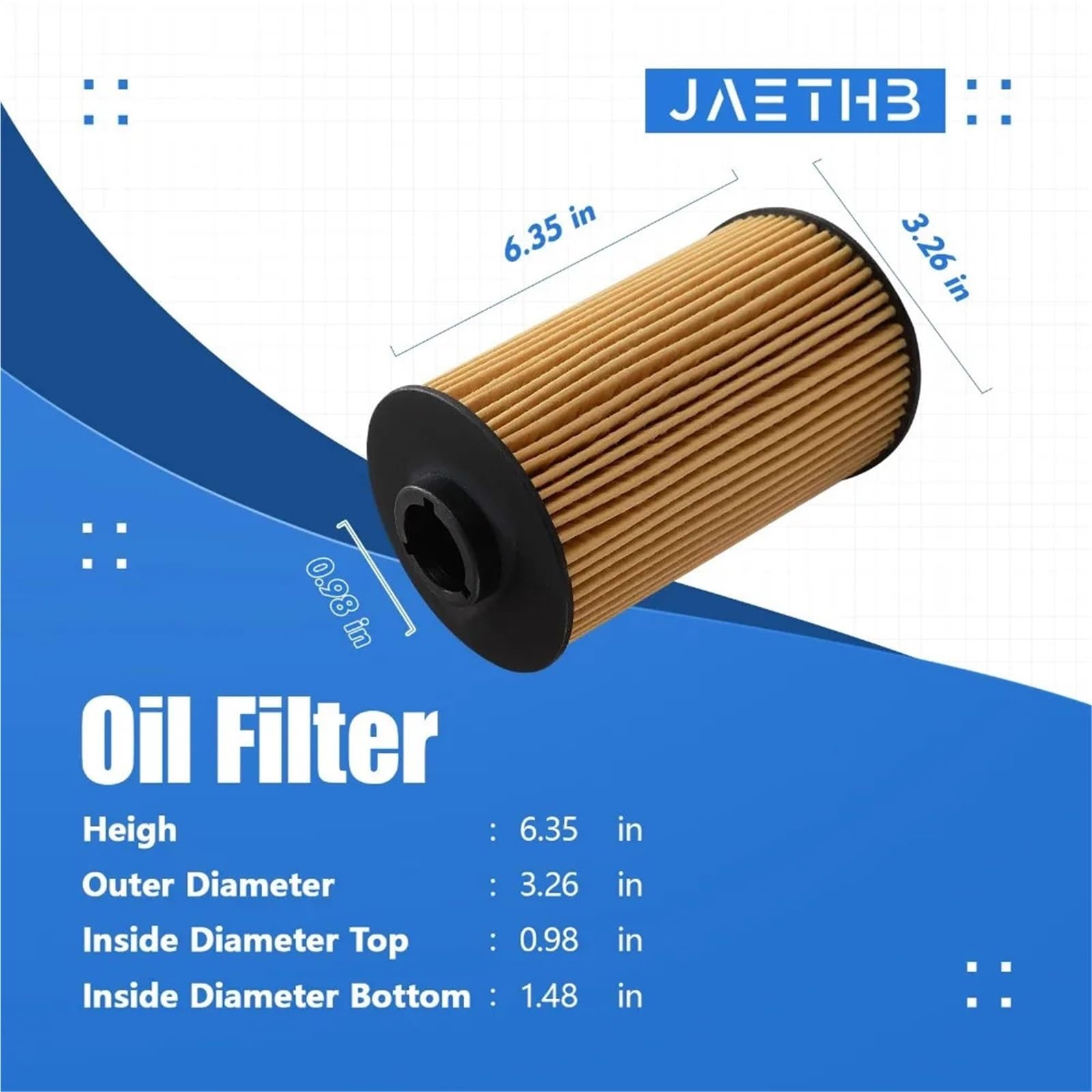 Filtro de aceite 11427510717 11421745390 11421745391 11427510716 para BMW E38 E39 X5 E53 Piezas de coche