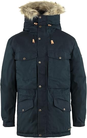 Fjallraven Singi Down Jacket Mens Coat - Insulated Warm Durable Winter Parka for Outdoor Use