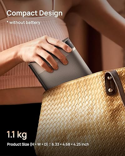 Miniatura 5 de XGIMI Proyector portátil MoGo 2 Pro 1080P, mini proyector con WiFi y Bluetooth, Android TV 11.0, 400 lúmenes ISO, altavoces 2X8W, soporta 4K,