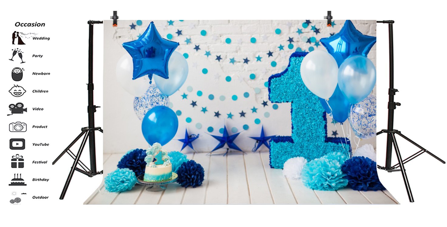 Buy LFEEY 7x5ft 1st Birthday Backdrops for Photography Boy Birthday