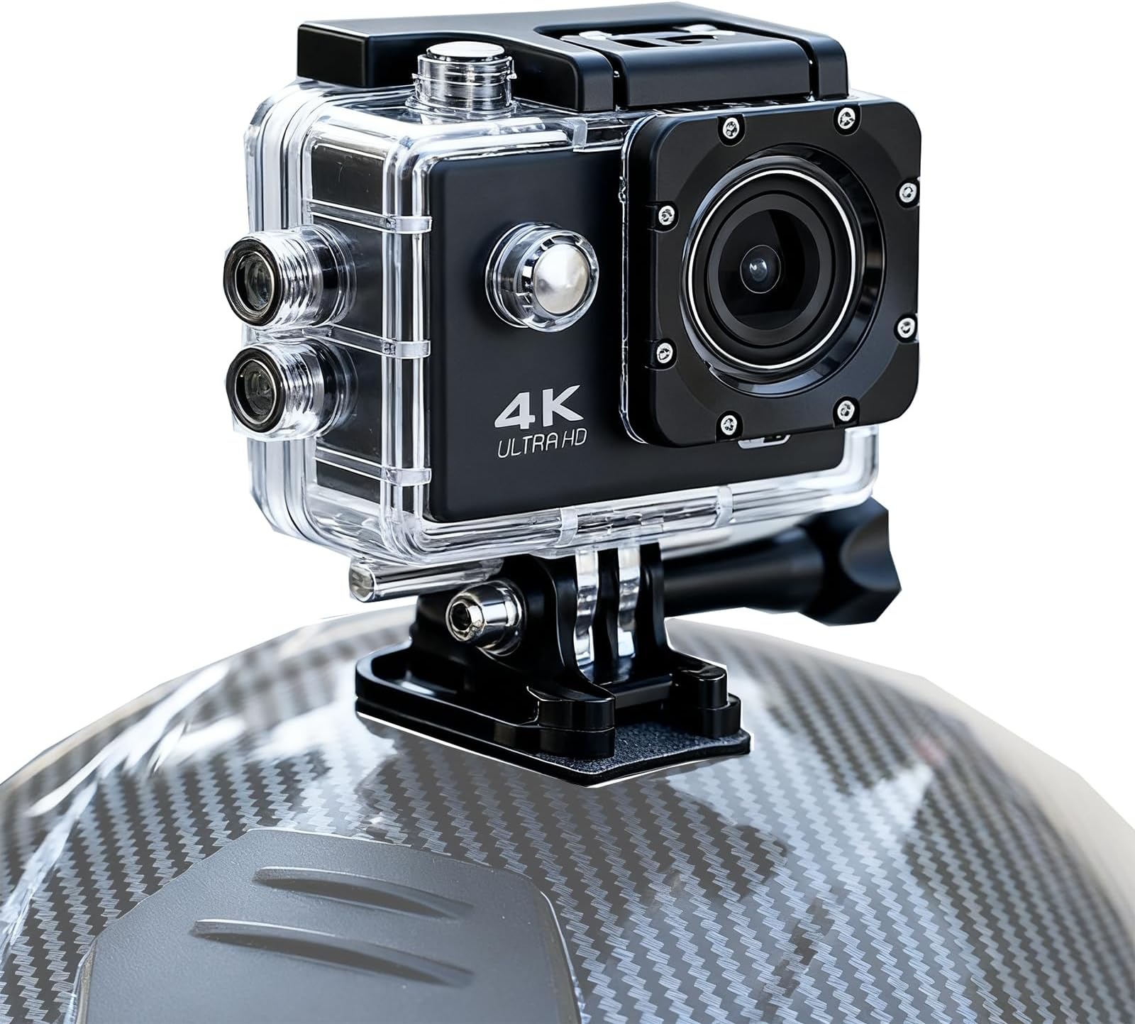 Motorcycle Helmet Camera for Arai Quantum-X, Dash Cam with Loop Recording, Wide Angle Lens Night Vision Waterproof Helmet Recorder Action Camera
