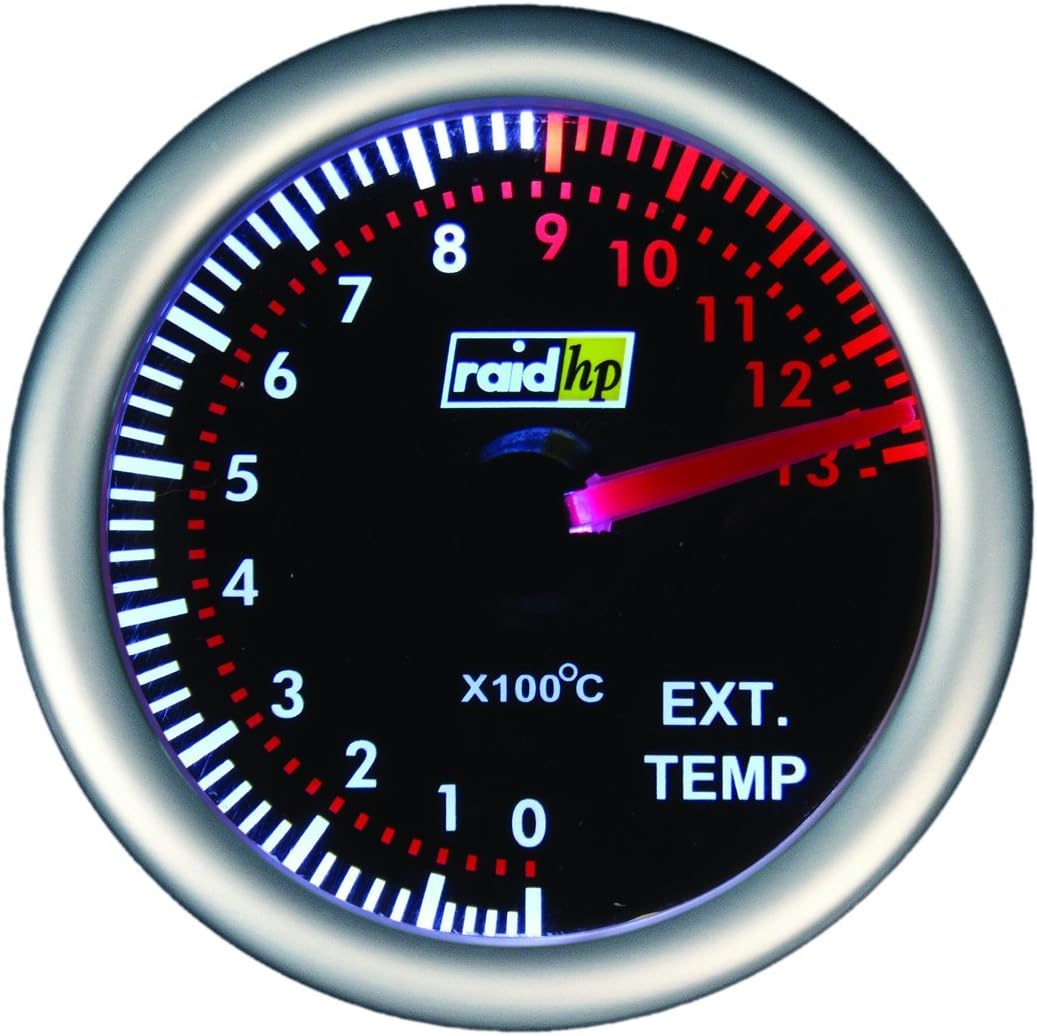 Raid HP Night Flight 660409 Auxiliary Exhaust Temperature Gauge