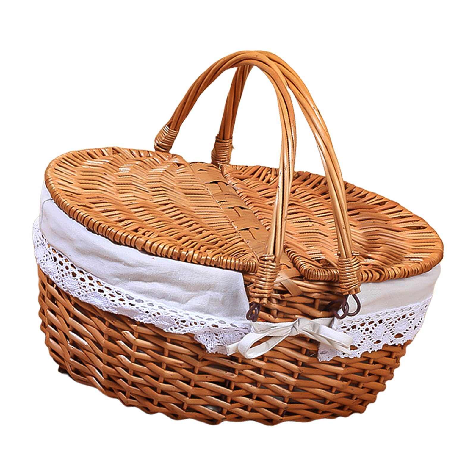 Panier de pique-nique en osier pour vos repas champêtres au grand air
