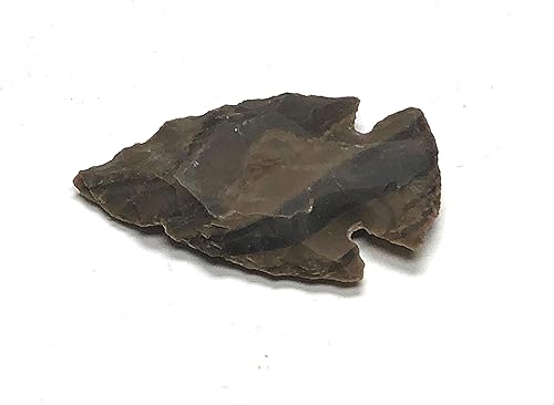 Miniatura 7 de Arrowhead Agate Stones, Replica Modern Carved Pieces ~1.25" (20)