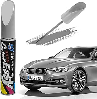 Touch Up Paint for Cars, Car Scratch Repair, Professional Automotive Paint Scratch Repair, Universal Car Accessories Lasting Auto Scratch Remover Quick Drying, Easy to Use (Silver)