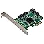 I/O Crest 4 Port SATA III PCI-e 2.0 x2 Non RAID Hard Drive Controller Card Marvell 9235 Chipset