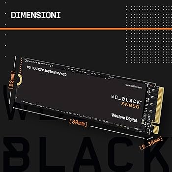WD_BLACK SN850 1TB M.2 2280 PCIe Gen4 NVMe Gaming SSD up to