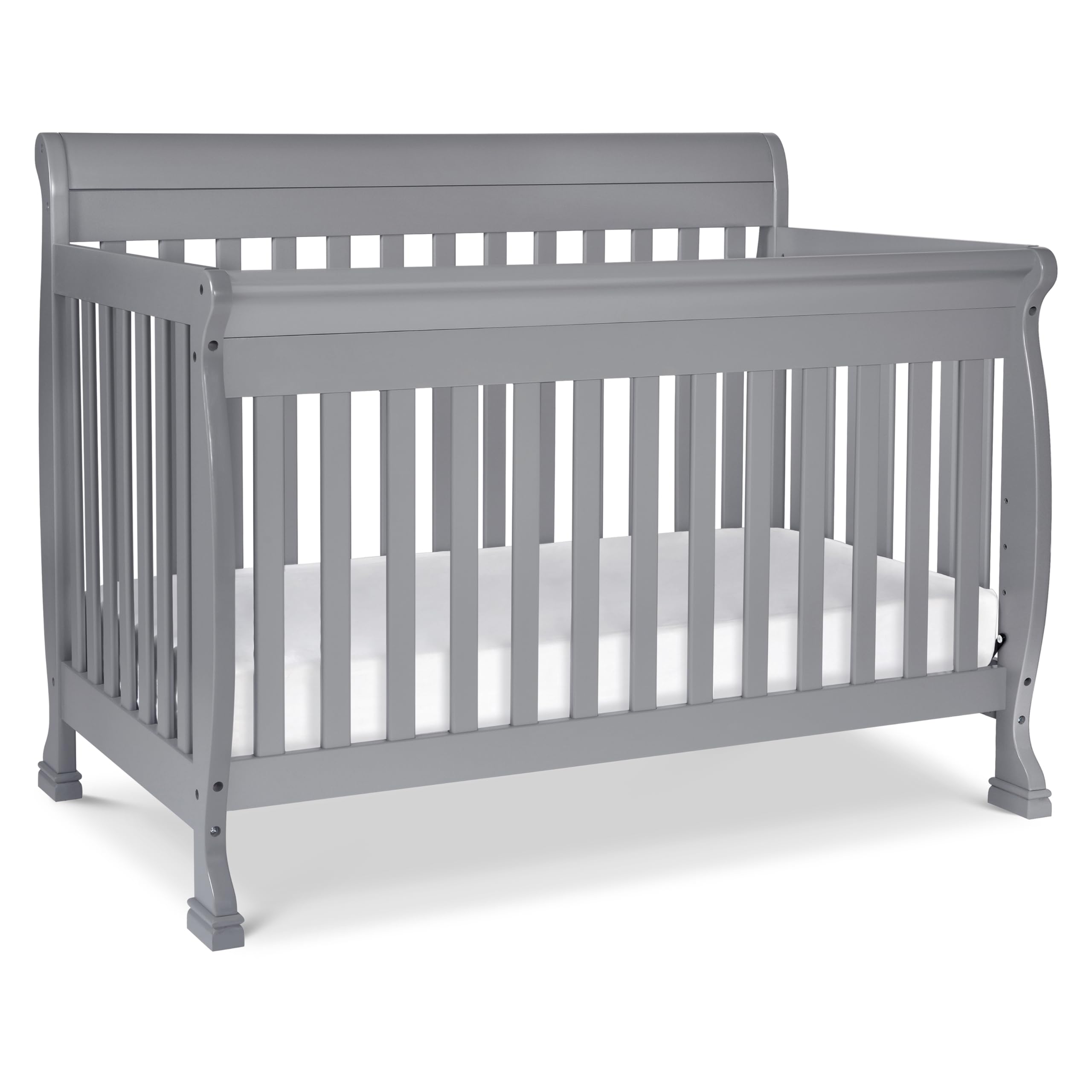 daVinci Kalani 4-in-1 Convertible Baby Crib - Strong, Easy to Assemble GREENGUARD Certified Crib - Convertible to Toddler Bed, Daybed, Full-Size Bed -