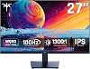 KTC Monitor 27 Inches QHD 2 K 100 HZ (OC 120 HZ) IPS Panel Anti-Blue Light Screen 96% DCI-P3 126% sRGB 350 cd/m² Supports Adaptive Sync PC Monitor for Casual Gaming and Working