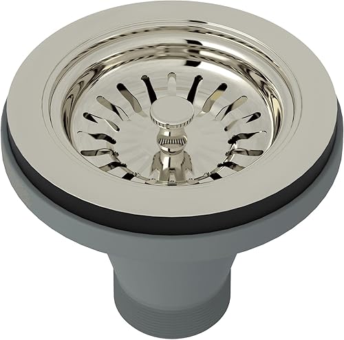 ROHL 735PN Colador manual de cesta sin control remoto emergente