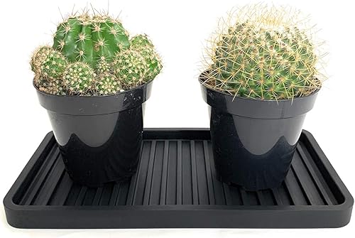 Miniatura 5 de Happitasa - Bandeja organizadora para fregadero de cocina de silicona, soporte de esponja y protector de encimera, estilo de líneas rectas (negro,