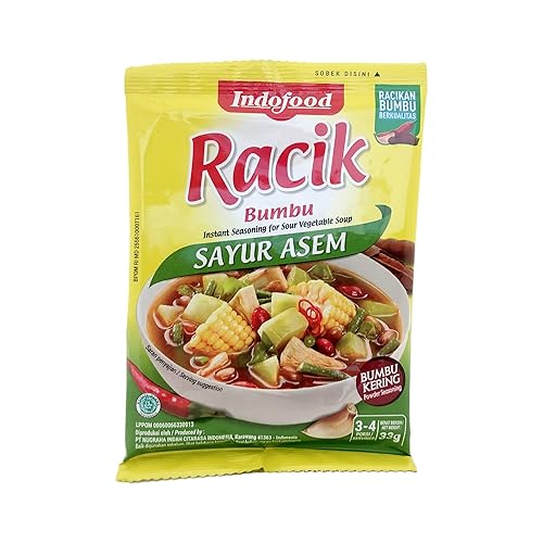Indofood Racik Sayur Asem Curry, 1.16 onzas (paquete de 24)