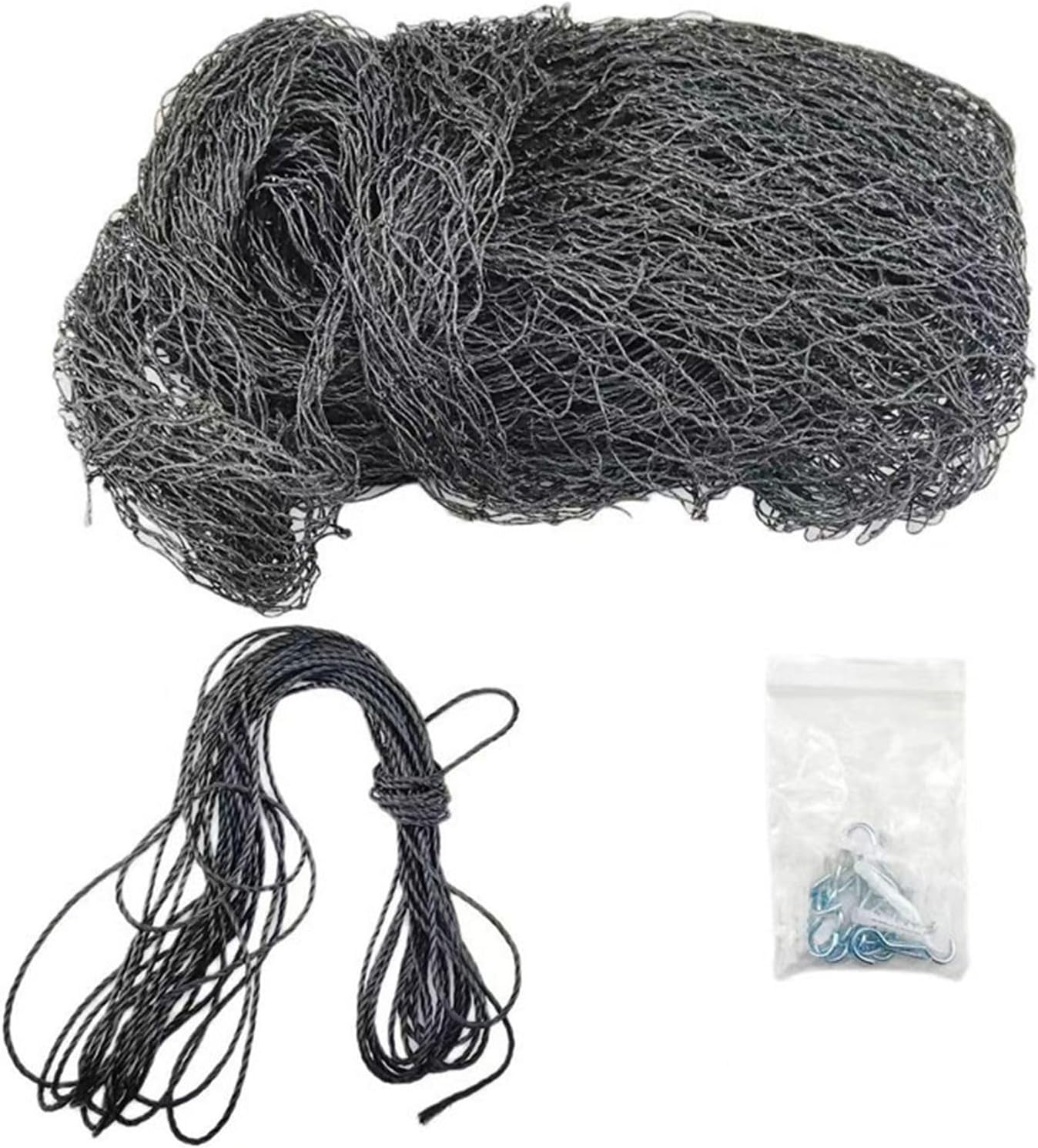 Versatile Net for Balcony and Stair Protections Steel Wire Enhanced Pet Netting