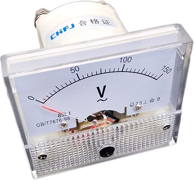 Analog Voltmeter Panel Pointer Volt Voltage Meter Gauge 85L1 AC 0-150V