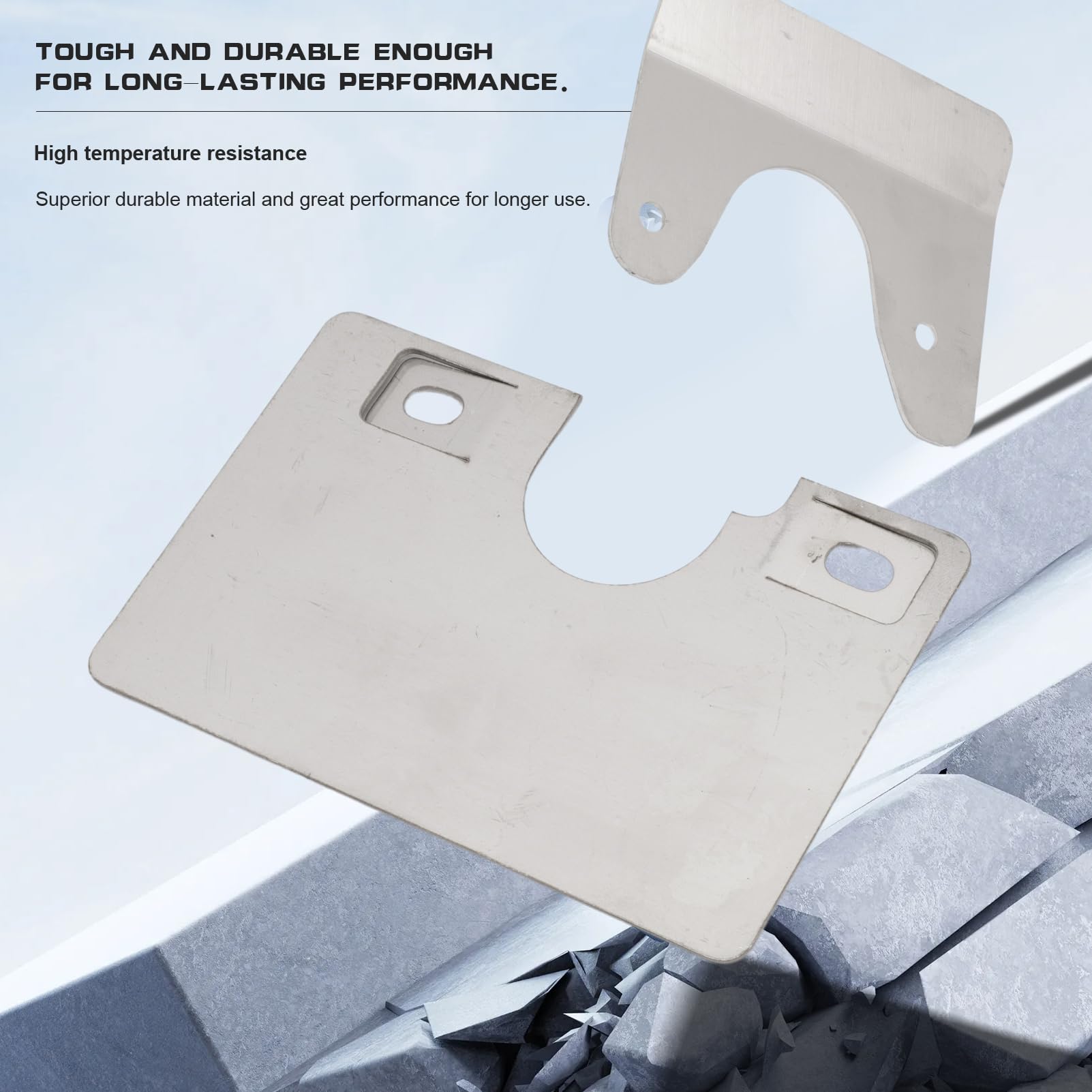 Hecktürverriegelung und Prick Stop Einbruchschutz für Ducato, Boxer, Jumper H1, H2, H3, Wohnmobil Zubehör Mit Klappsplint 6mm x 45mm galvanisch verzinkt