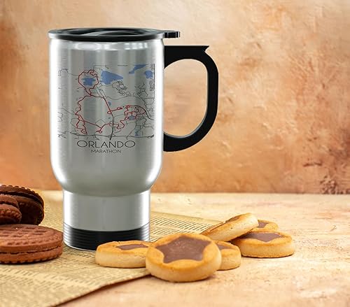 Miniatura 425 de TJ Originals Marine Corps Trail - Taza de café de cerámica de 11 onzas, regalos motivacionales para hombres, recuerdo de camino de maratón, regalo
