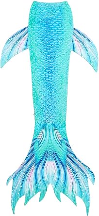 DNFUN Mermaid Tail for Womens,Without Monofin.SML