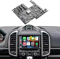 Vista 1 de ISUDAR PCM 3.1 Carplay inalámbrico y Android Auto Módulo para Porsche Panamera Cayenne Macan Cayman Boxster 911 718 Soporte Cámara reversa Sensor