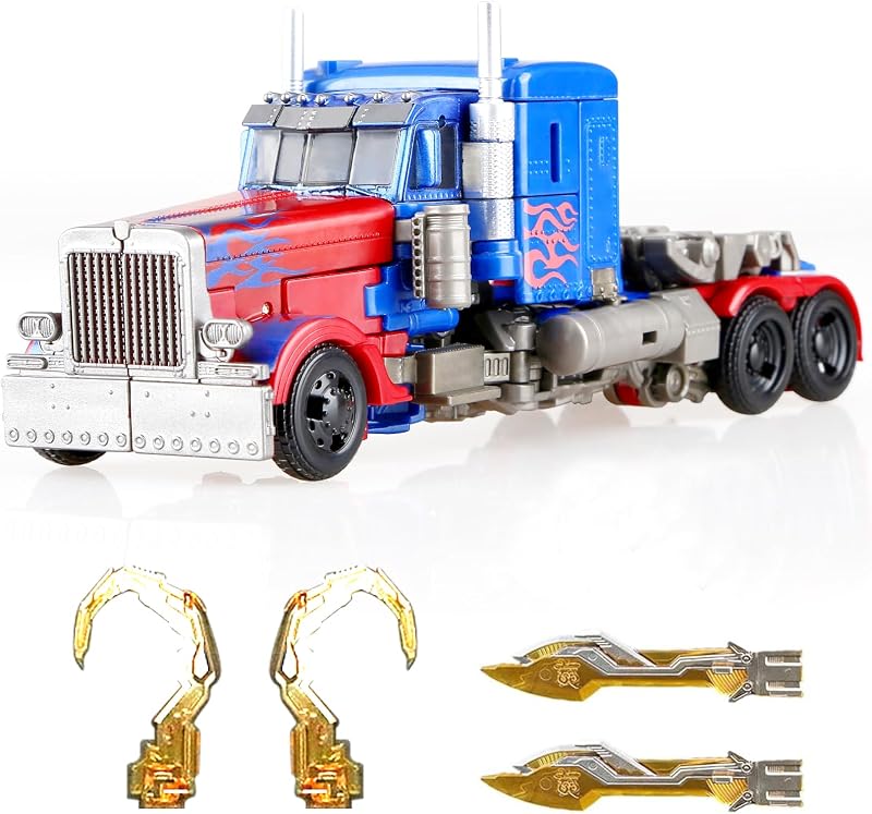 Transformers Optimus Prime Figura Autóvá Alakítható Robot Játék Gyerekeknek