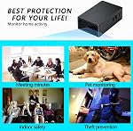 Mini spy Camera - Hidden Camera - Miniature Camera - Small Security Camera - HD 1080P Nanny Camera - Home Security Surveillance Camera with Motion Detection Recording, Gravity Sensor, Night Vision.