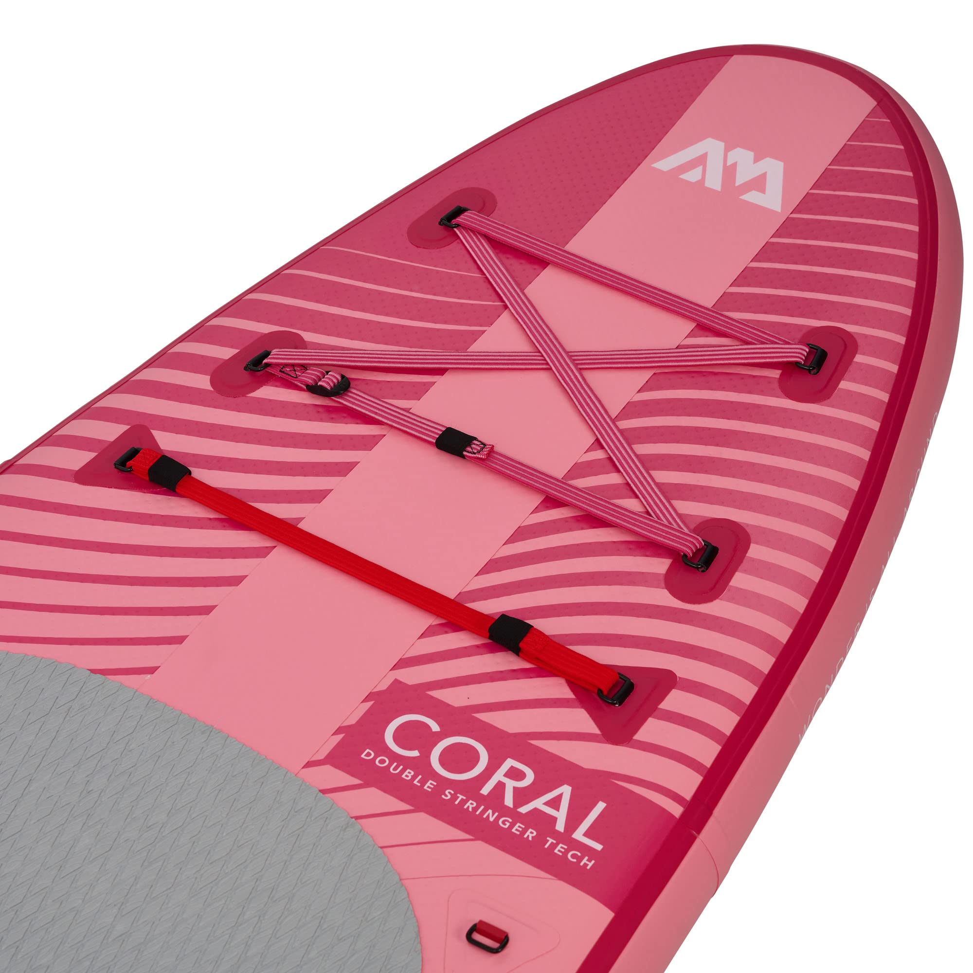 Aqua Marina CORAL10ft2in Nadmuchiwana deska do wiosłowania premium (iSUP), różowa, długość 310 cm