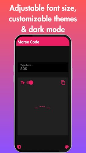 Morse Code - Dots and Dashes