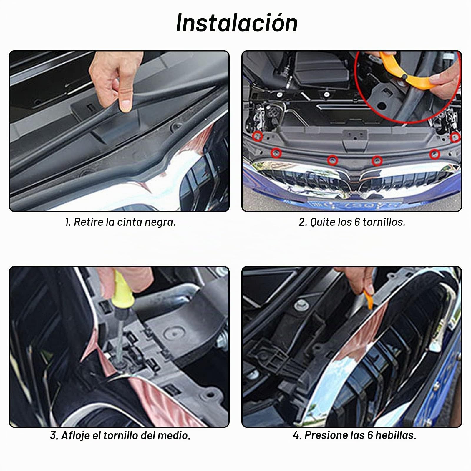 F20 F21 Rejilla de radiador para BMW Serie 1 F20 F21 Parrilla Negro riñones Negra Serie 1 F20 F21 Rejilla Doble 2015 2016 2017 2018