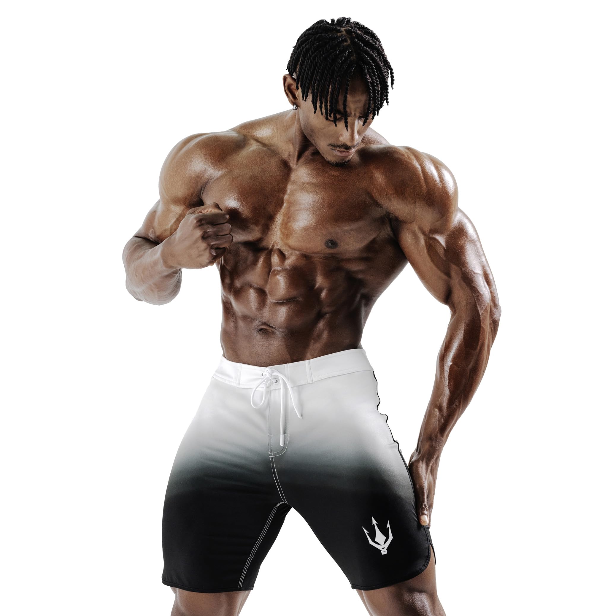 Amazon.co.jp: メンズフィジーク ボードショーツ 15インチ 大会用 IFBB
