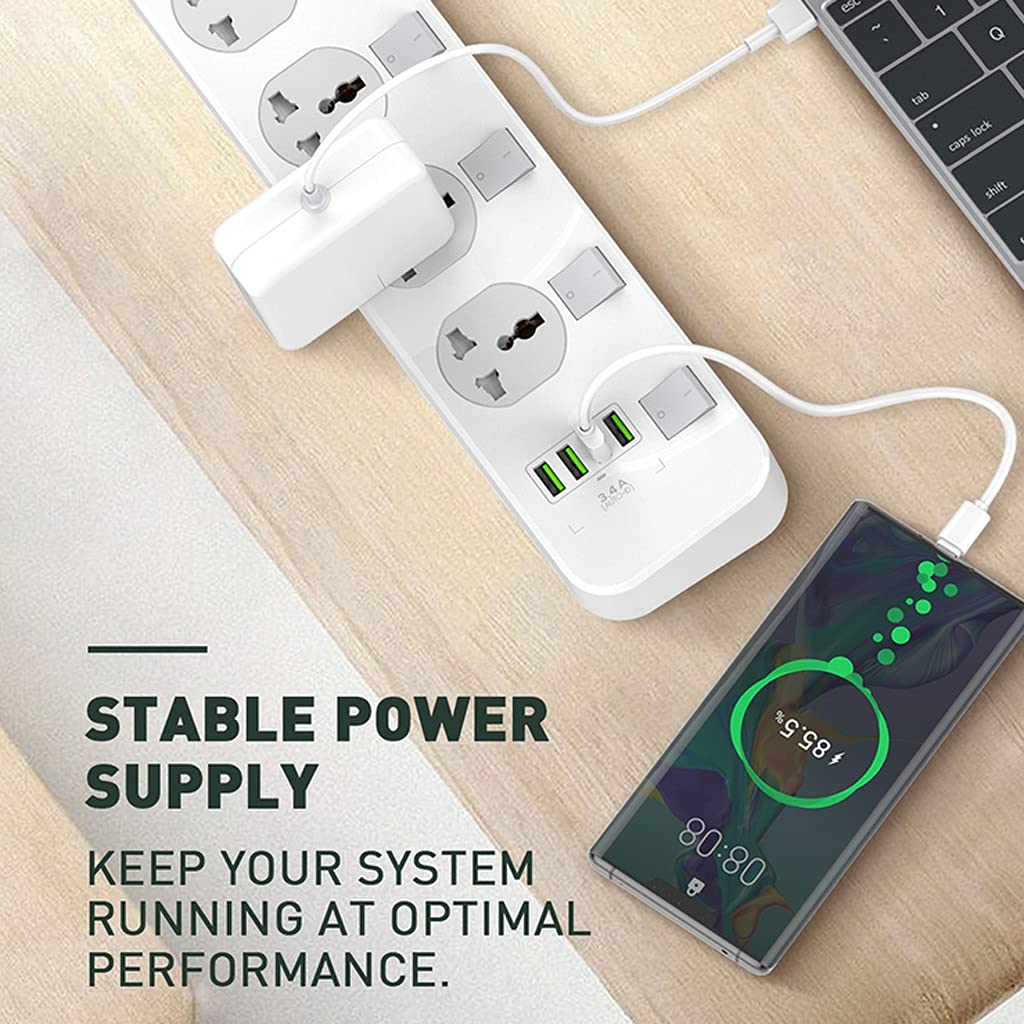 Convertitore a Spina Internazionale, 3.4a 4 Port USB Prese di Caricamento e Internazionale Universal Jack, Set di Tappi for adattatori di Viaggio Internazionale