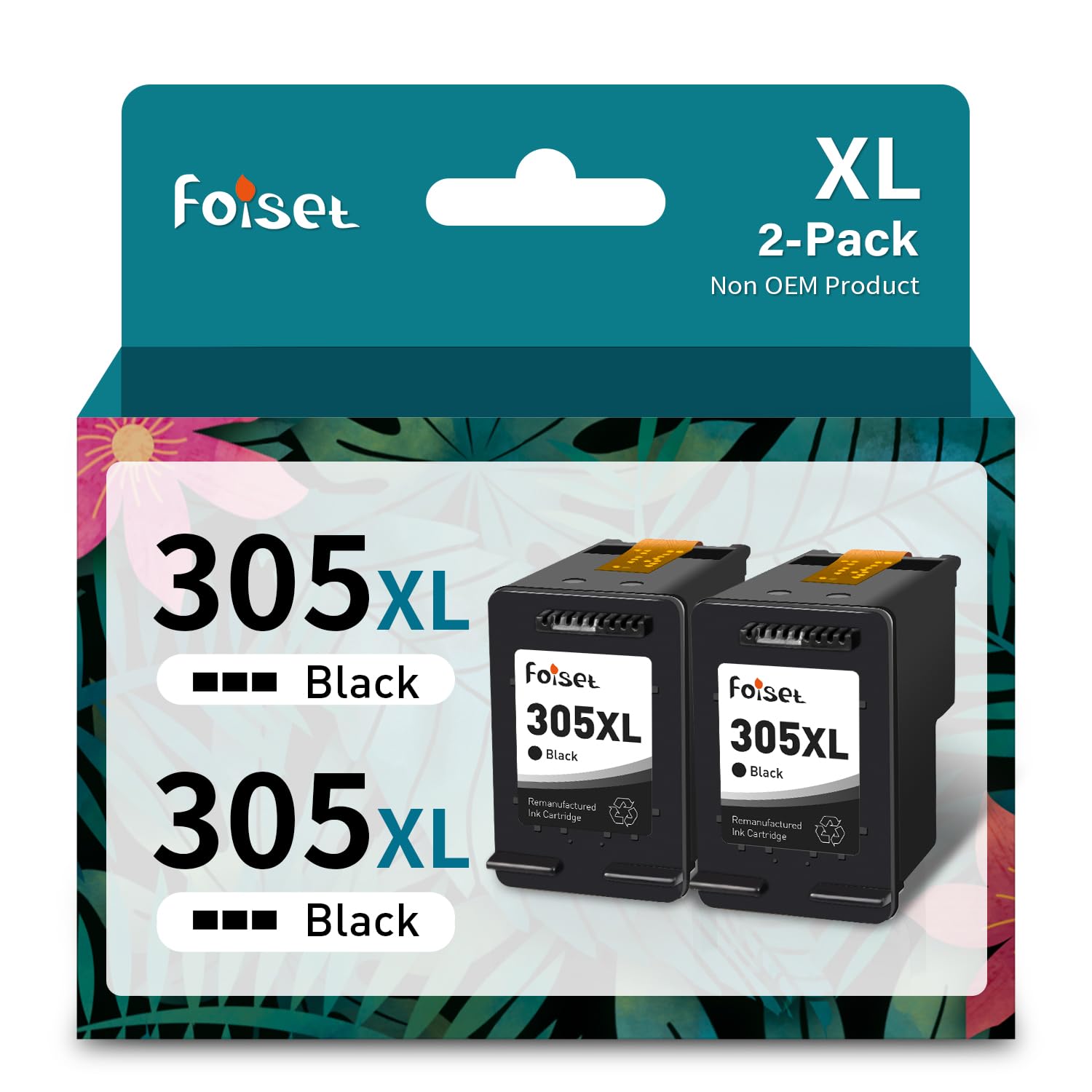 HibiTon 305 zwarte en gekleurde inktcartridges, 305XL vervanging voor 305 inktcartridges voor Envy 6000 6032 6020 6022 Pro 6400 DeskJet 2700 2710 2720 2722 2722e Plus 4100