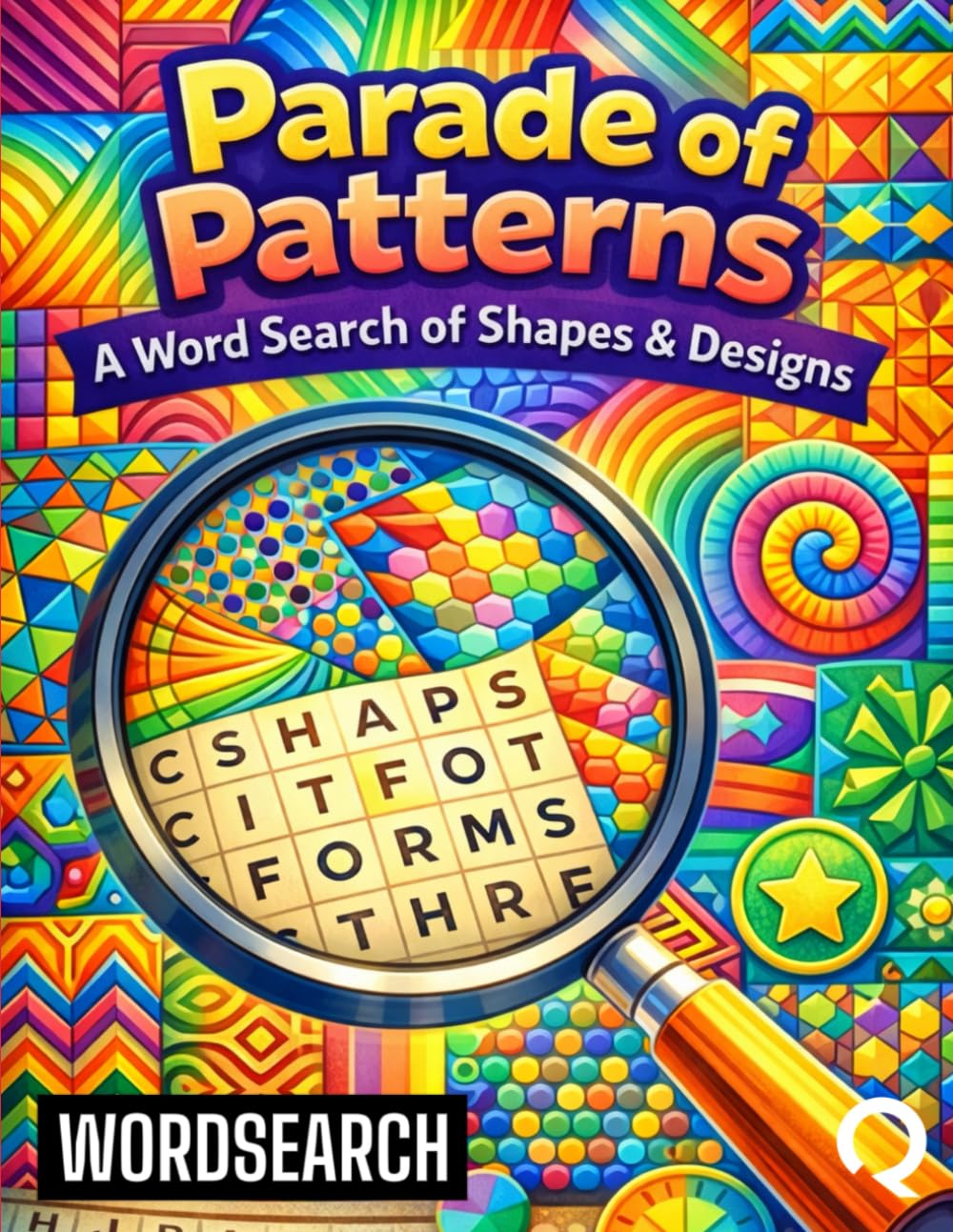 Parade of Patterns: A Word Search of Shapes & Designs