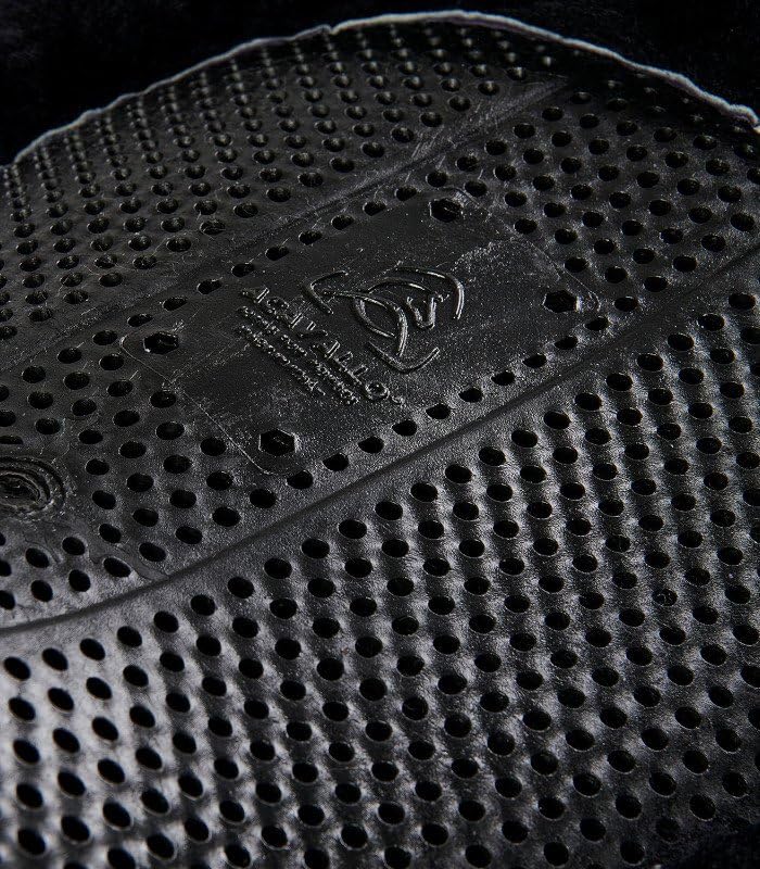 Acavallo Therapy Gel Pad Full Sheepskin - Almohadilla de gel (talla L), color negro