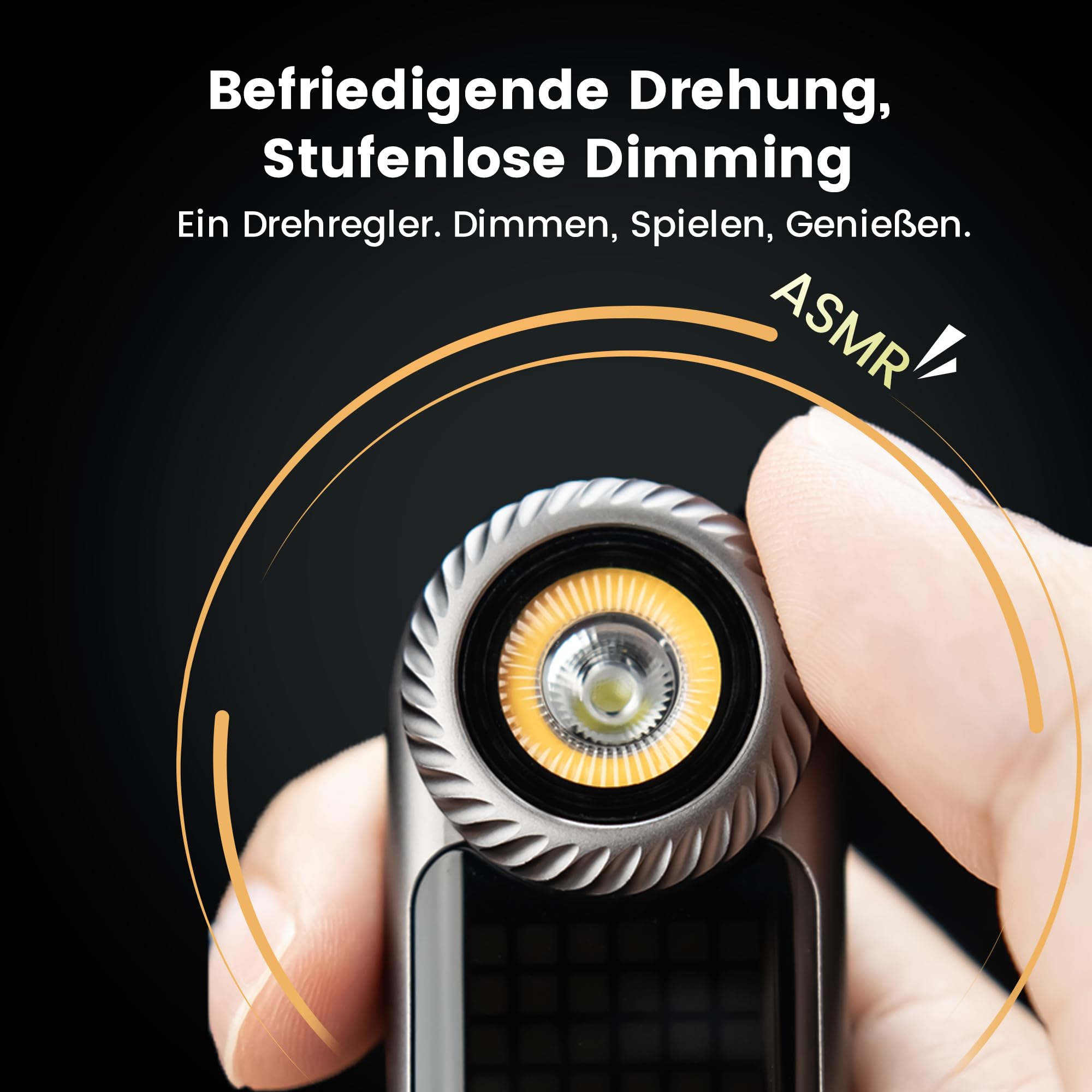 LOOP GEAR LOOPDOT Aufladbare LED Taschenlampe, 400 Lumen Mini Flashlight mit RGB Pixel Display und Interaktiven Spielen. IPX6 Wasserdicht für Outdoor, Camping, Wandern, Partys (Grün)