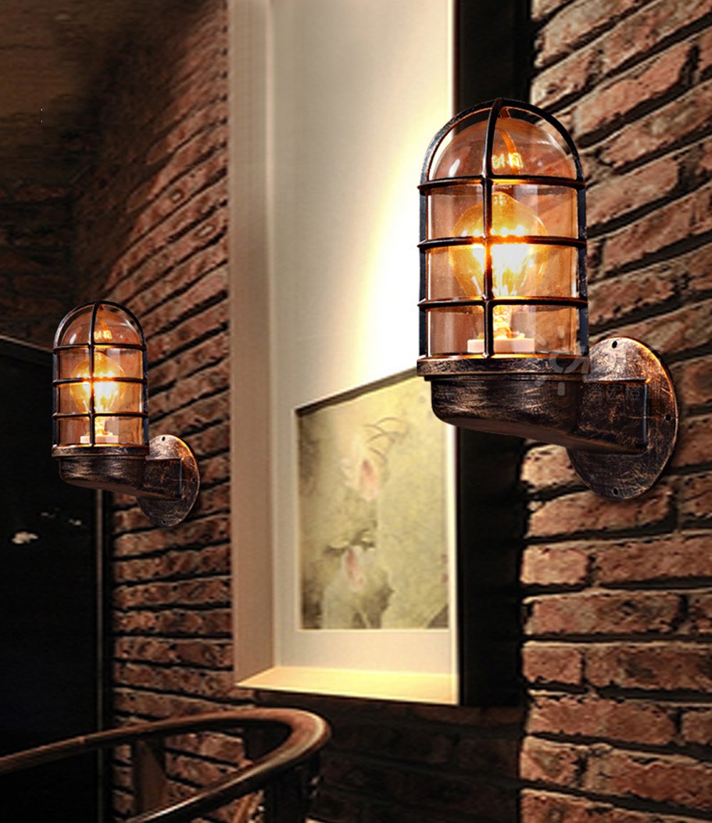 Amazon.co.jp : Susuo ブラケットライト 船舶照明風 玄関ライト