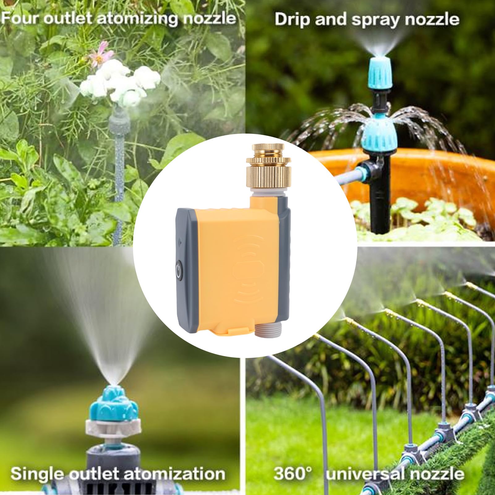 Sonew Irrigatore Timer App Controllo Timer con Connettori in Rame per