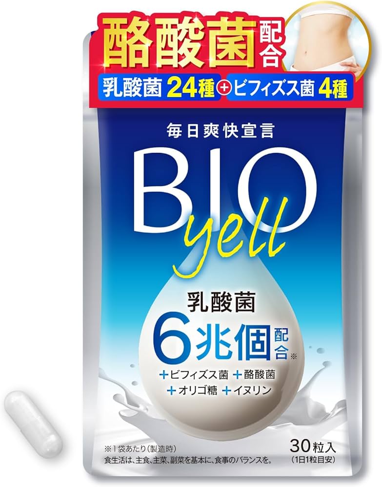 【新品未開封】モヤセル6袋＋モヤセル乳酸菌4袋☆✨ Amazon | ビオエール 毎日爽快宣言 生きた乳酸菌 贅沢配合 6兆個 有